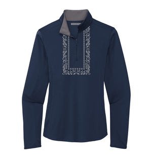 Ascend Filipino-Inspired Active Business Casual with Signature Pattern - Women