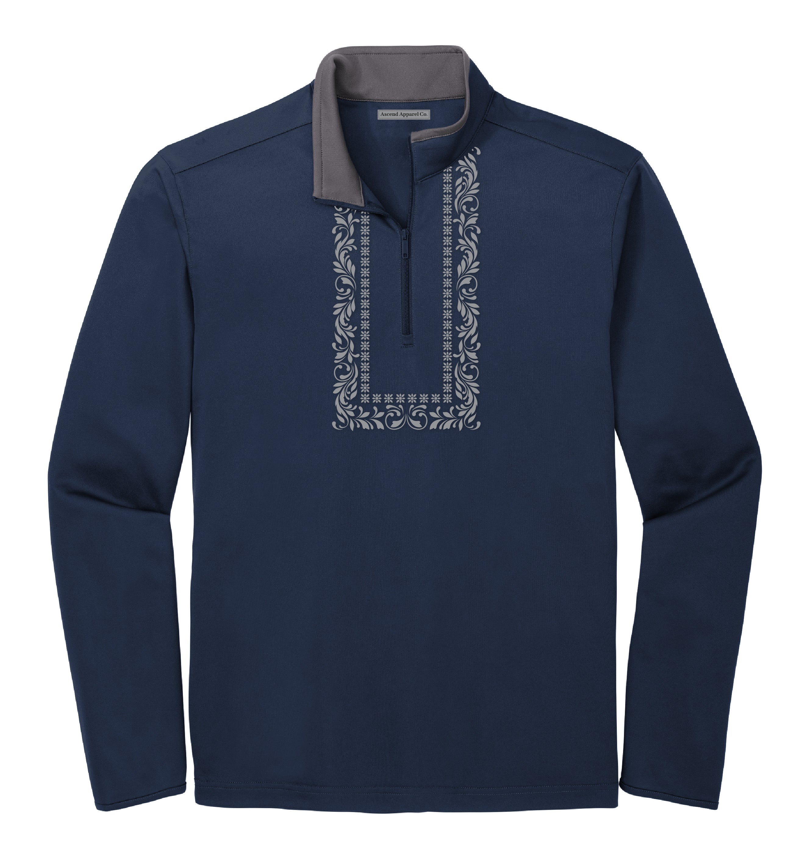 Ascend Filipino Inspired Active Business Long Sleeves with Signature Pattern - Men