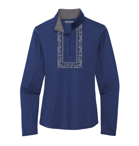 Ascend Filipino-Inspired Active Business Casual with Signature Pattern - Women