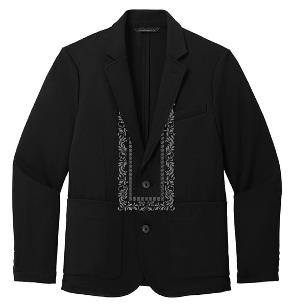 Ascend Filipino Blazer with Signature Pattern - Men