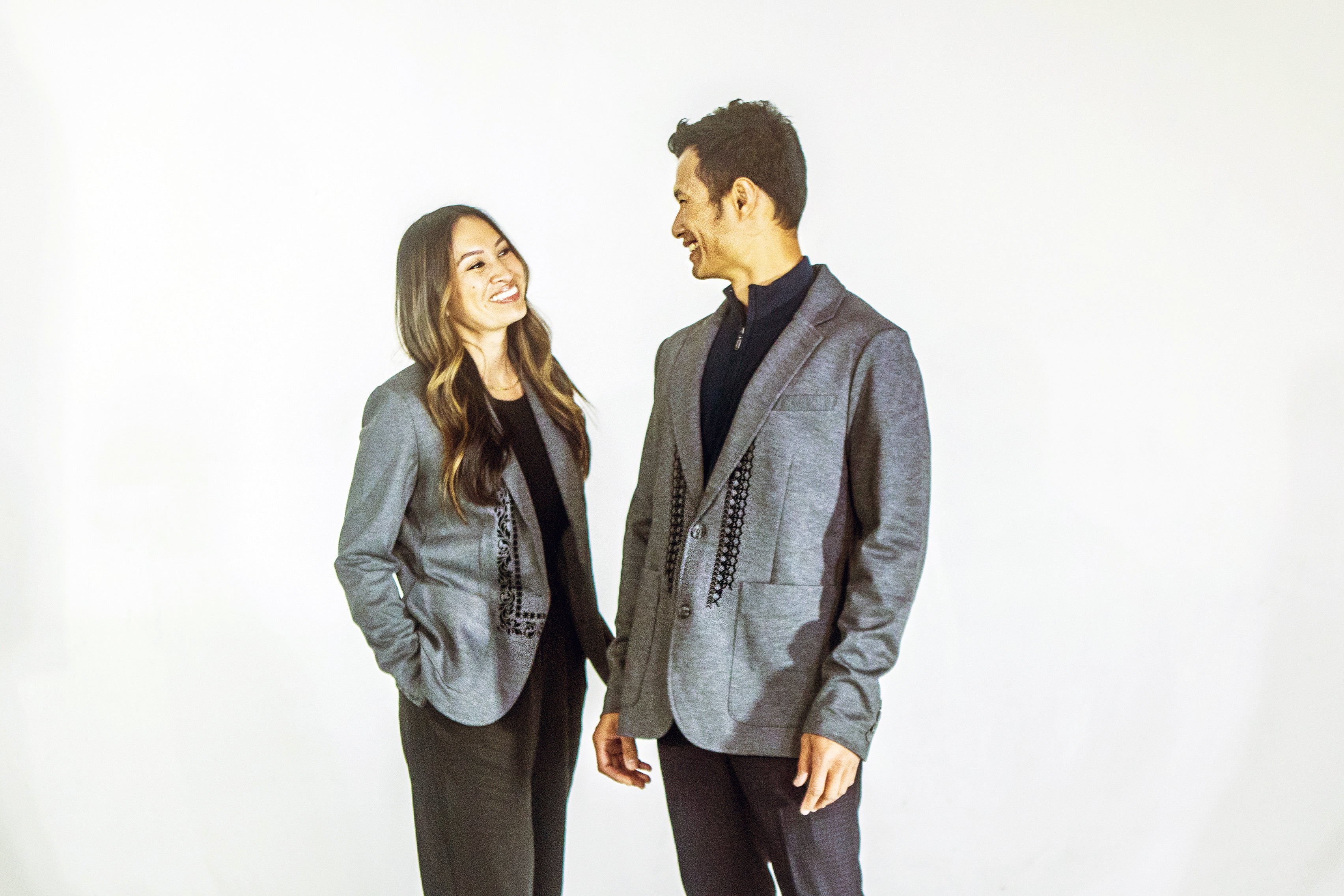 Ascend Filipino Blazer with Tribal Design Pattern - Men