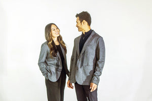Ascend Filipino Blazer with Tribal Design Pattern - Men