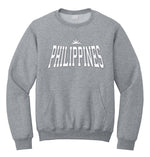 Philippines Crewneck Sweatshirt with Pocket by Pinoy Rising
