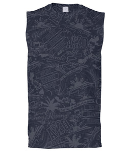 "Movement" Filipino Sleeveless Shirt - Men