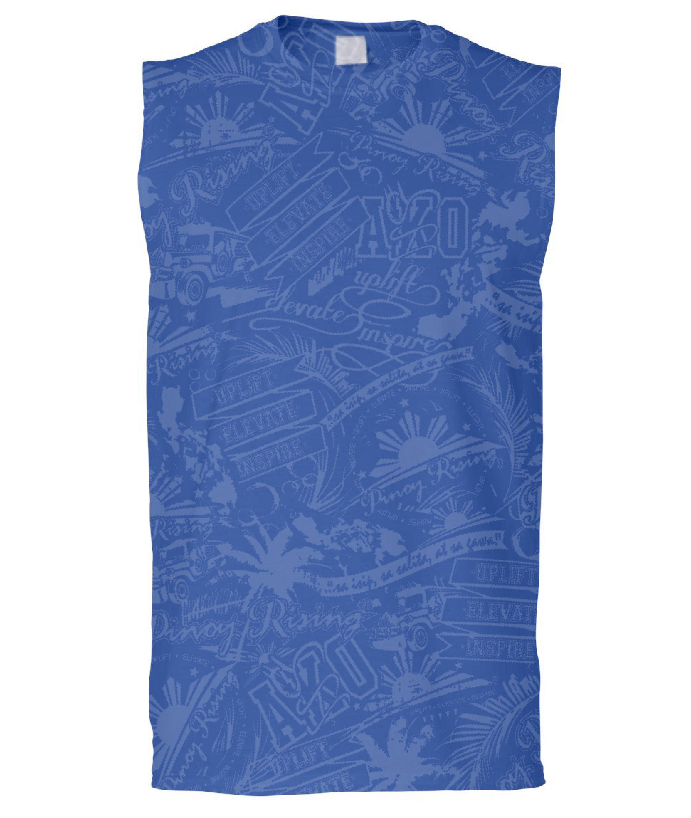 "Movement" Filipino Sleeveless Shirt - Men