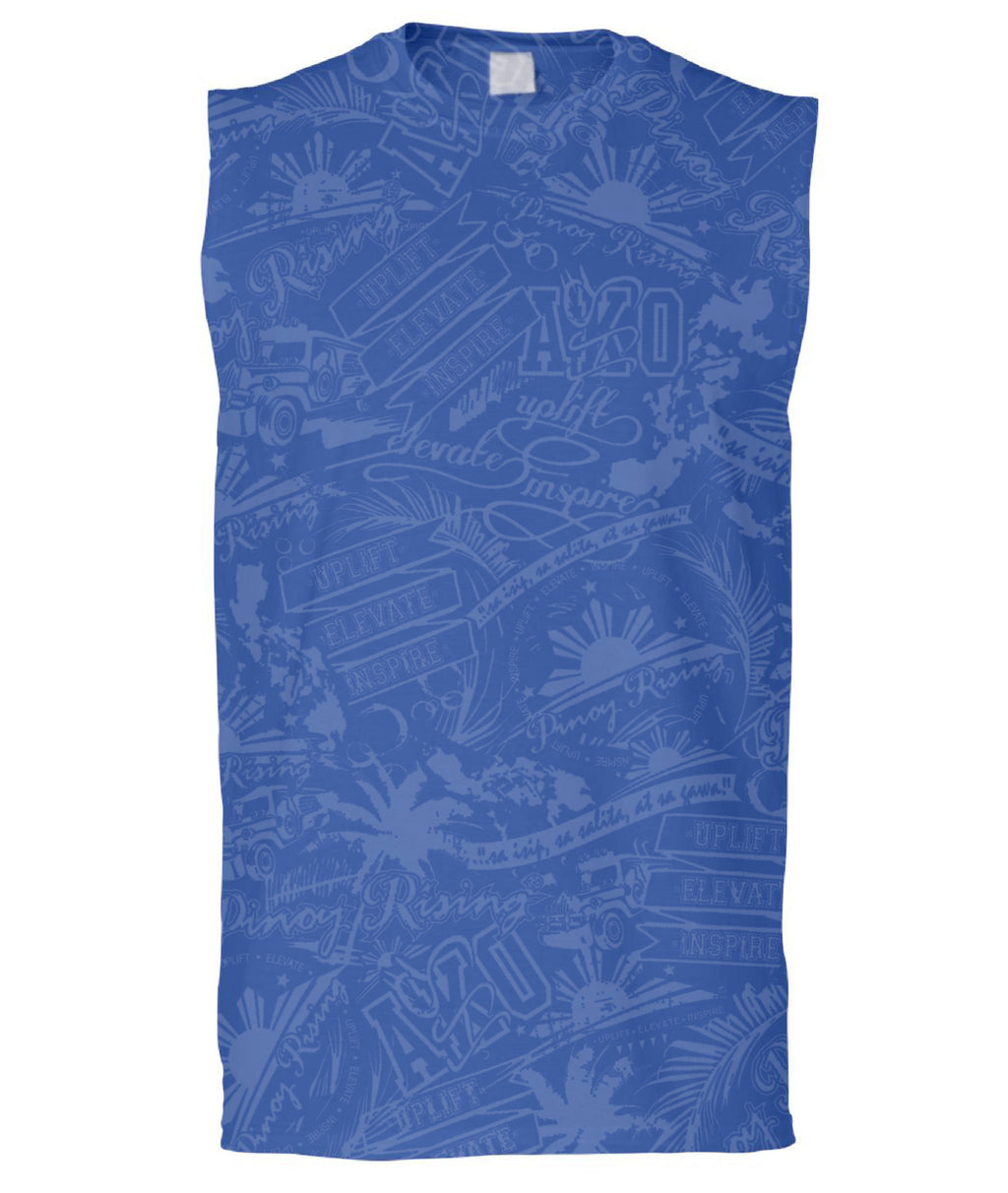 "Movement" Filipino Sleeveless Shirt - Men