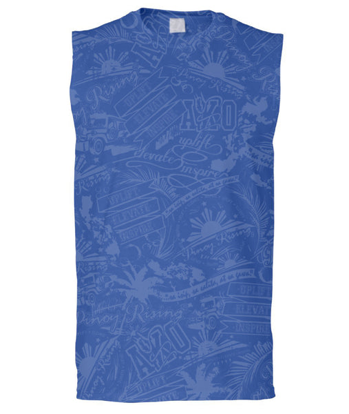 "Movement" Filipino Sleeveless Shirt - Men