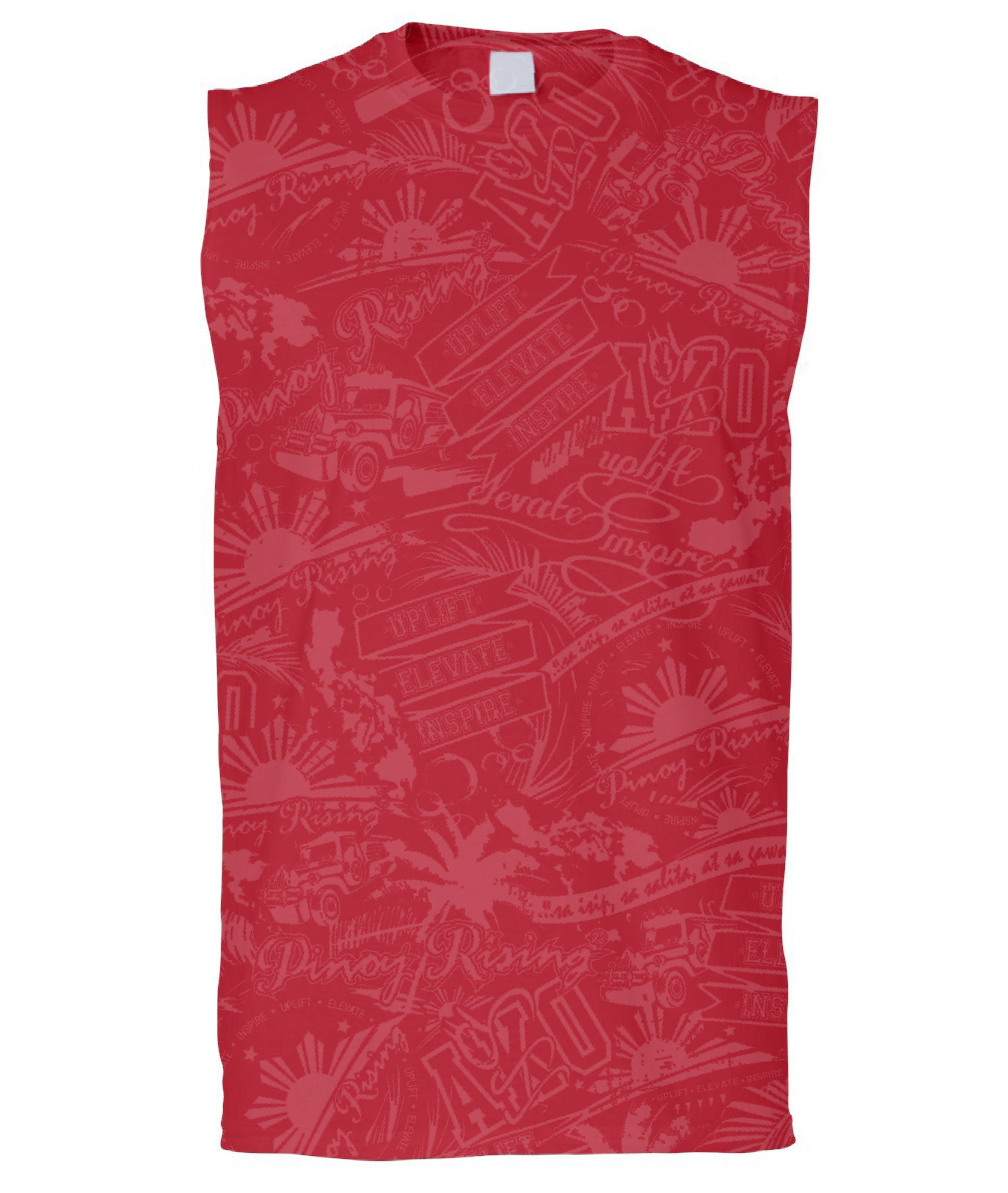 "Movement" Filipino Sleeveless Shirt - Men