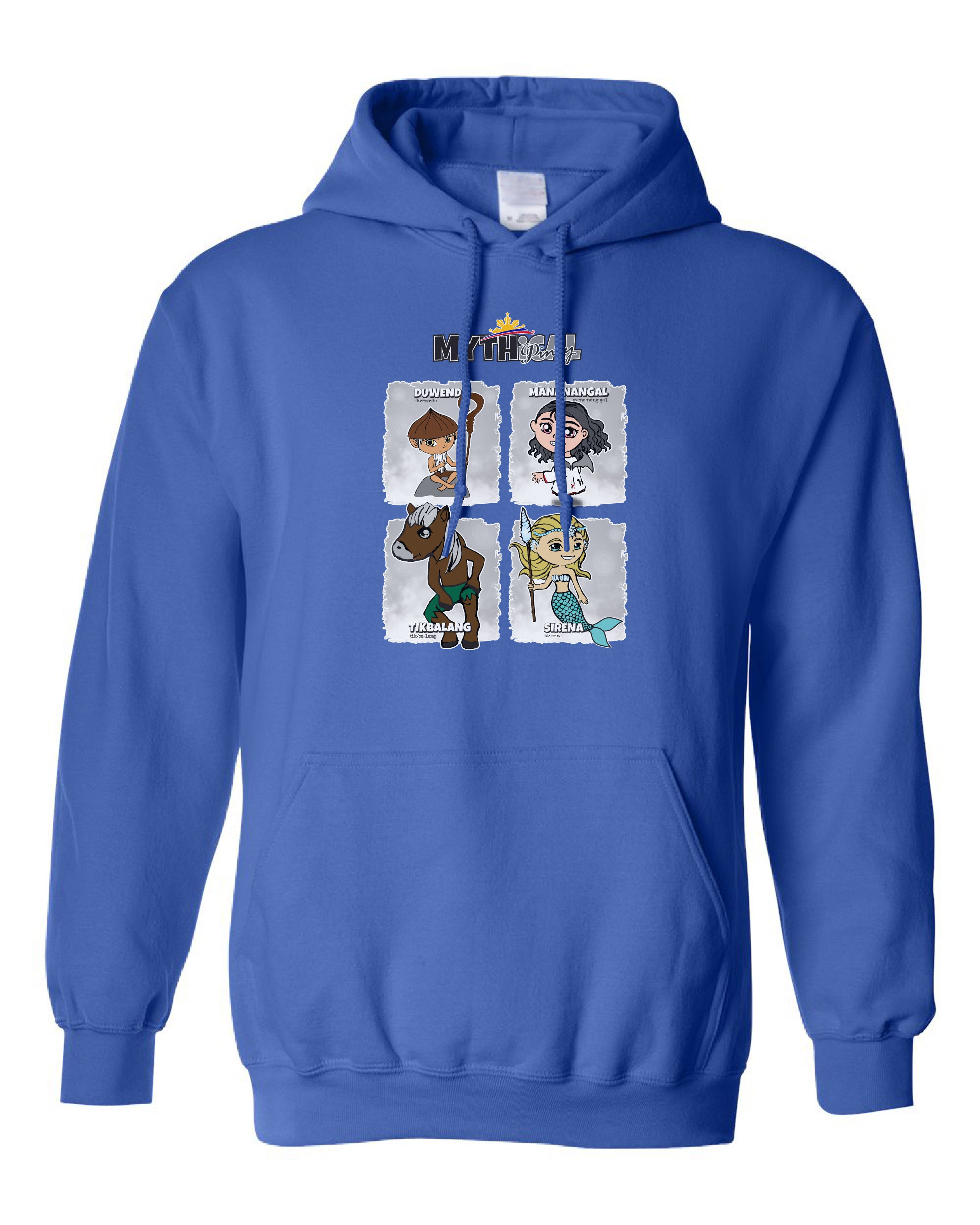 Philippine Mythical Creatures Hooded Sweatshirt Hoodie - Adult - Series 1B