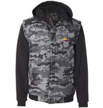 Filipino Jacket Puff Vest with Fleece Sleeves