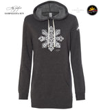 Filipino Hooded Dress Sweatshirt Sampaguita Sun - Women