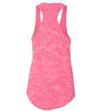 "Movement" Pleated Racerback Tank Top - Women