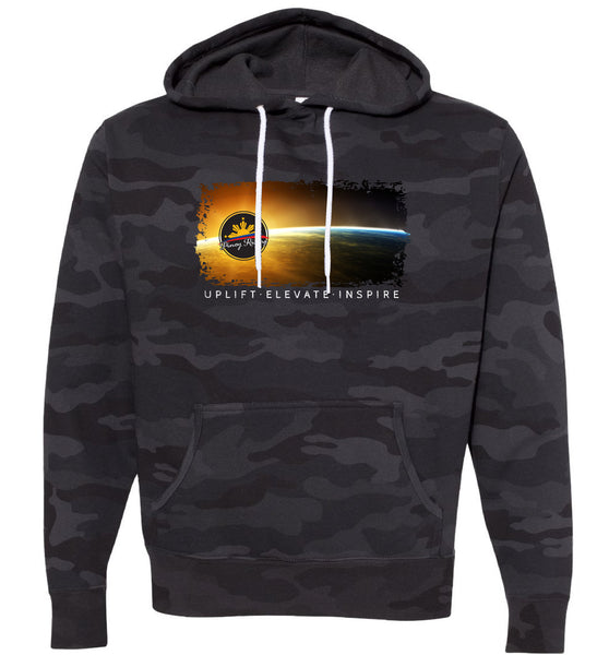 Filipino Lightweight Camo Hooded Sweatshirt - Just Keep Rising Series - World (NEW!)
