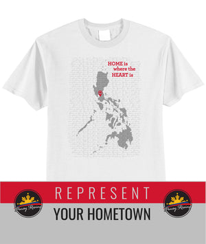 Philippines Shirt - Home Is Where The Heart Is (NEW!)
