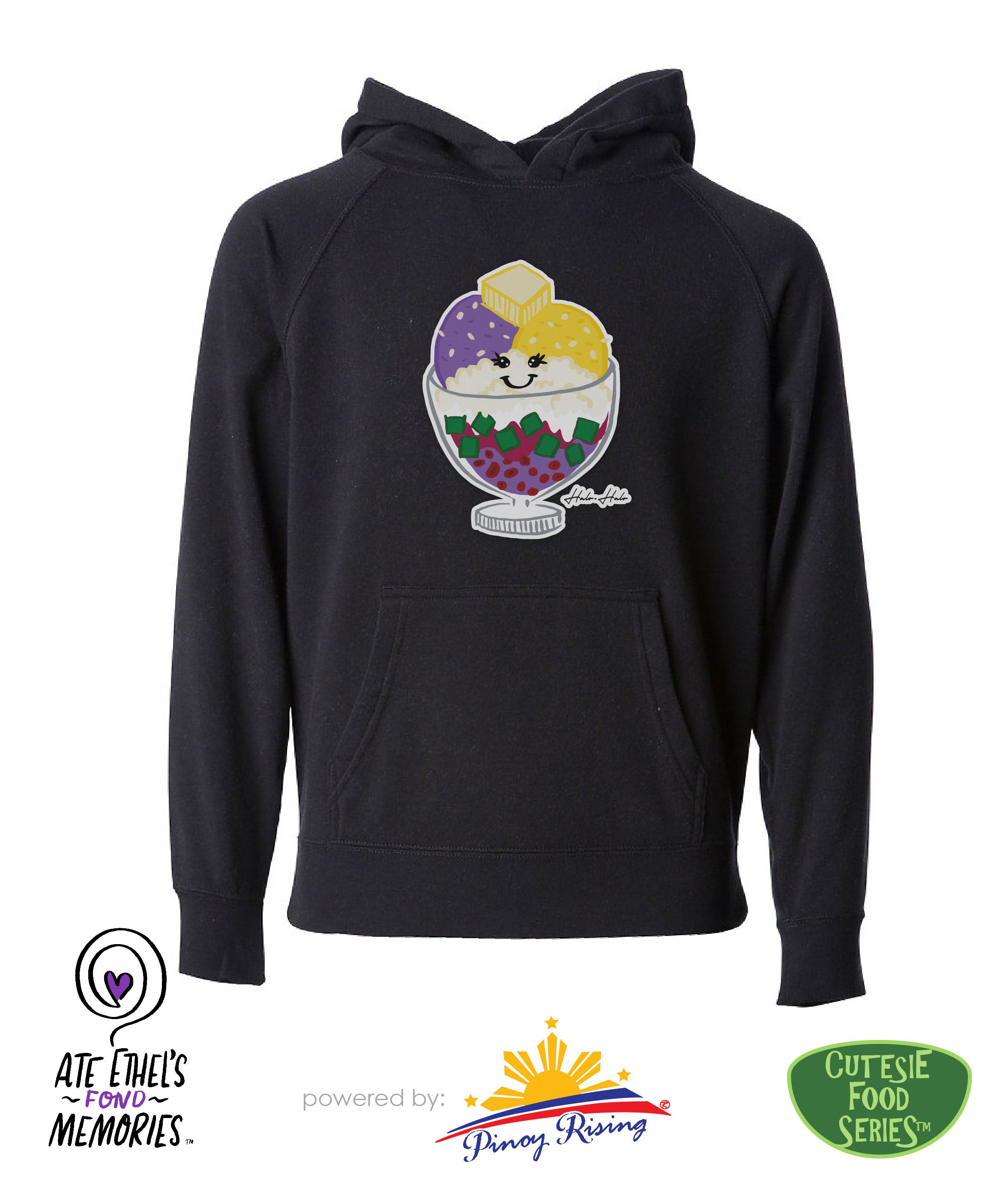 Filipino Youth Hoodie - Halo-Halo - by Pinoy Rising in collab with Ethel's Fond Memories